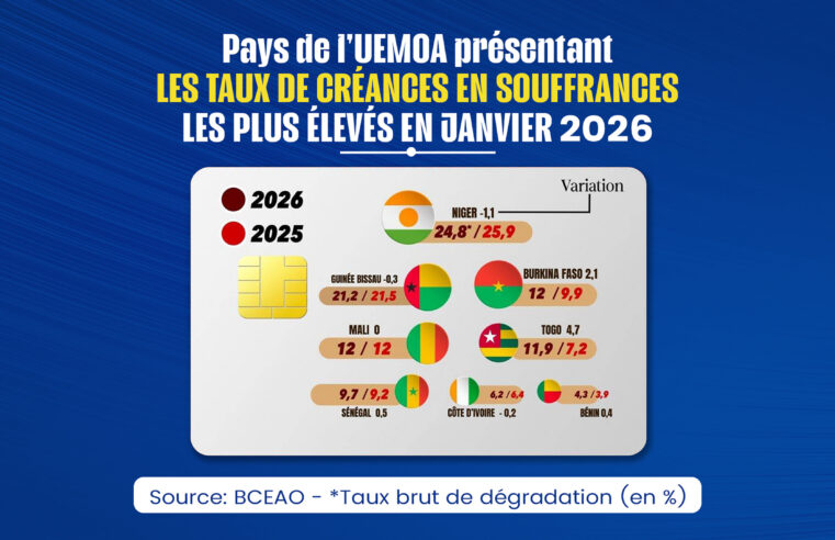 Niger leader des impayés : l&rsquo;UEMOA face à une crise bancaire régionale