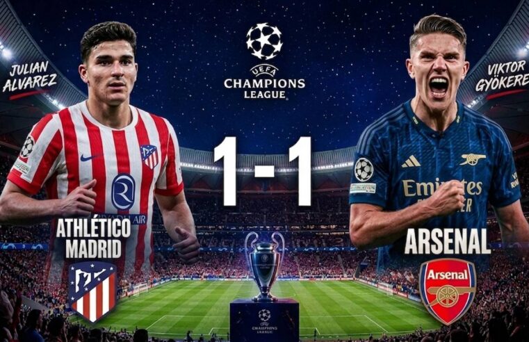 Ligue des champions : atleti et arsenal s&rsquo;affrontent pour une place en finale
