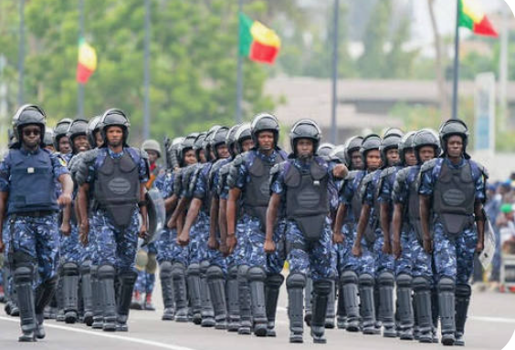 Illustration des opérations de lutte contre la criminalité transnationale au Bénin