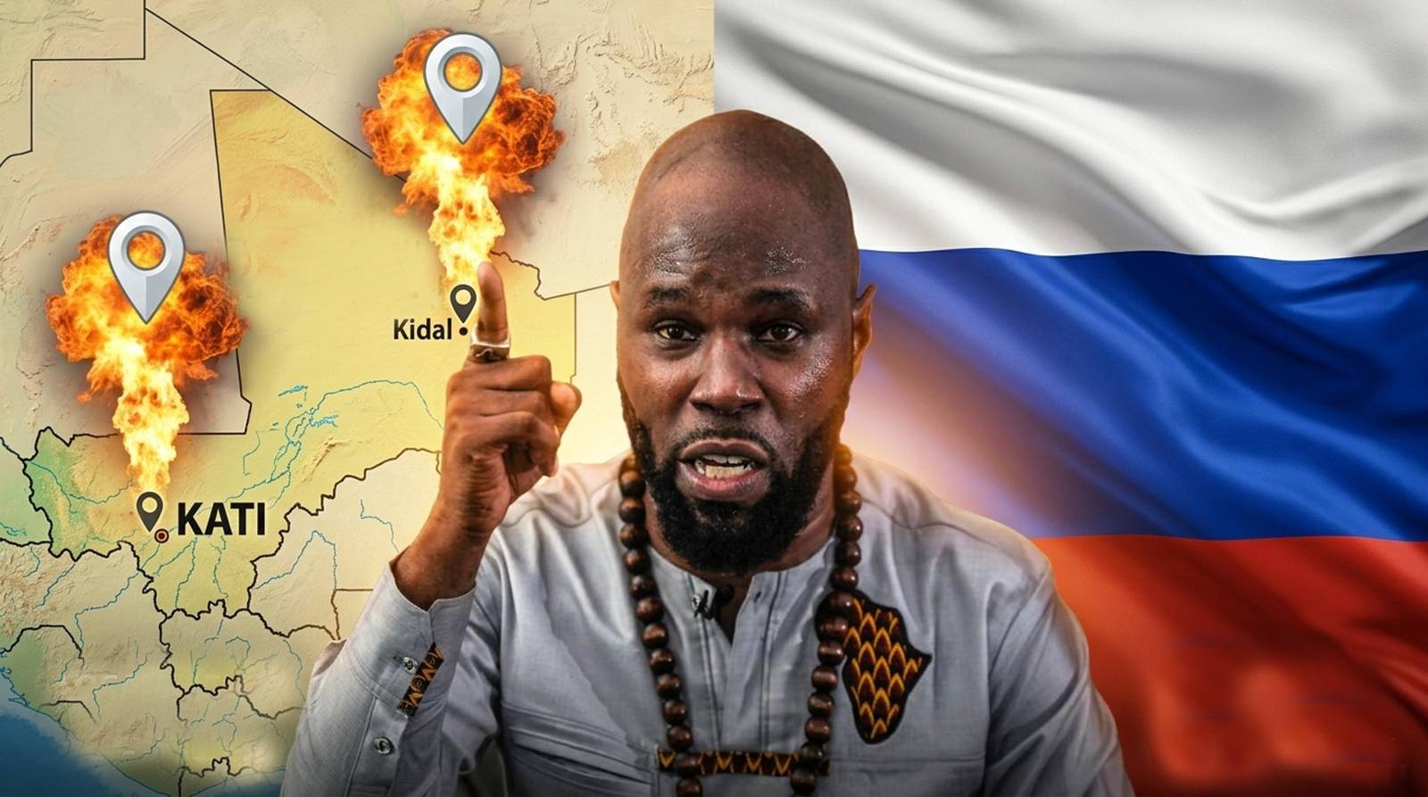Illustration montrant les défis du partenariat militaire russe au Mali