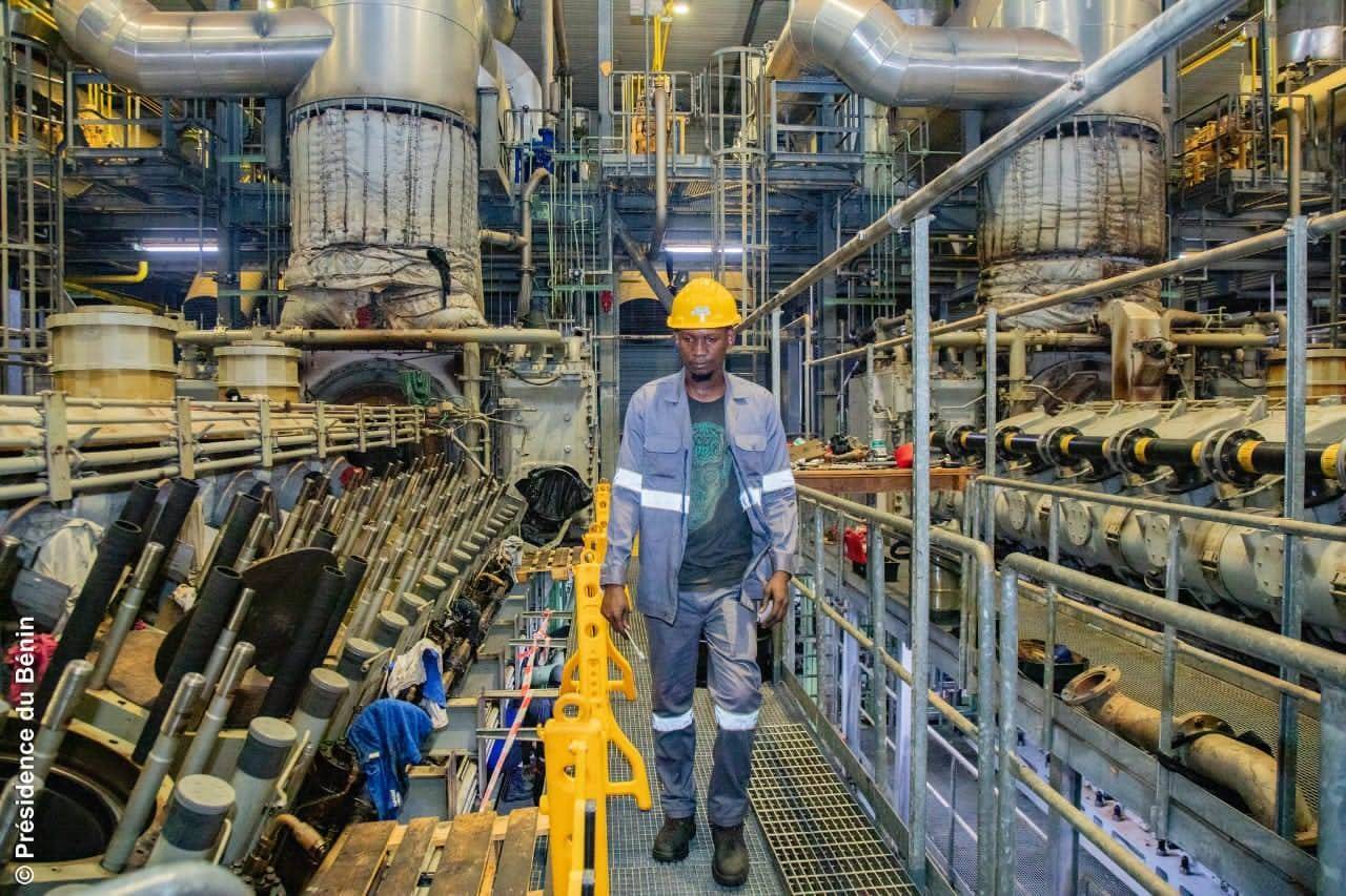 Centrale électrique de Maria-Gléta 2 au Bénin