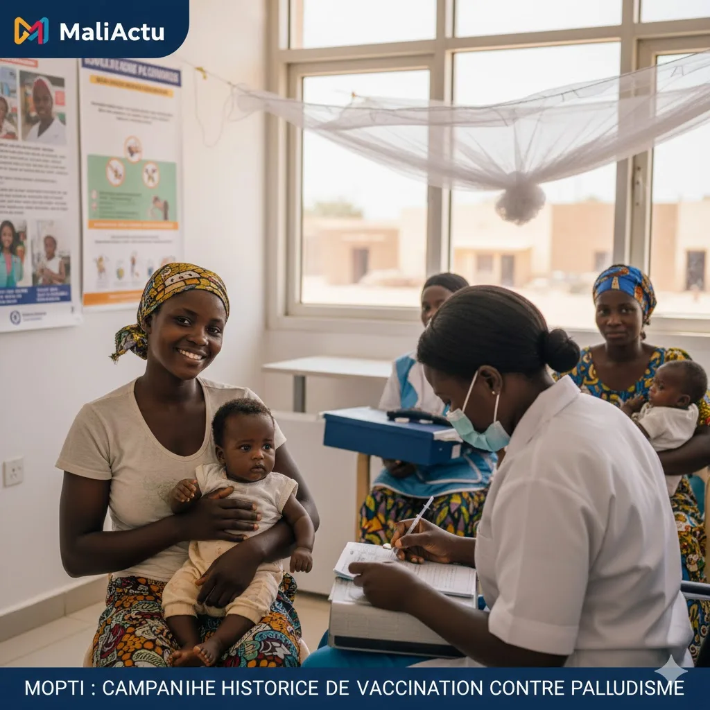 Vaccin R21/Matrix-M : le paludisme recule au Mali grâce à une stratégie innovante