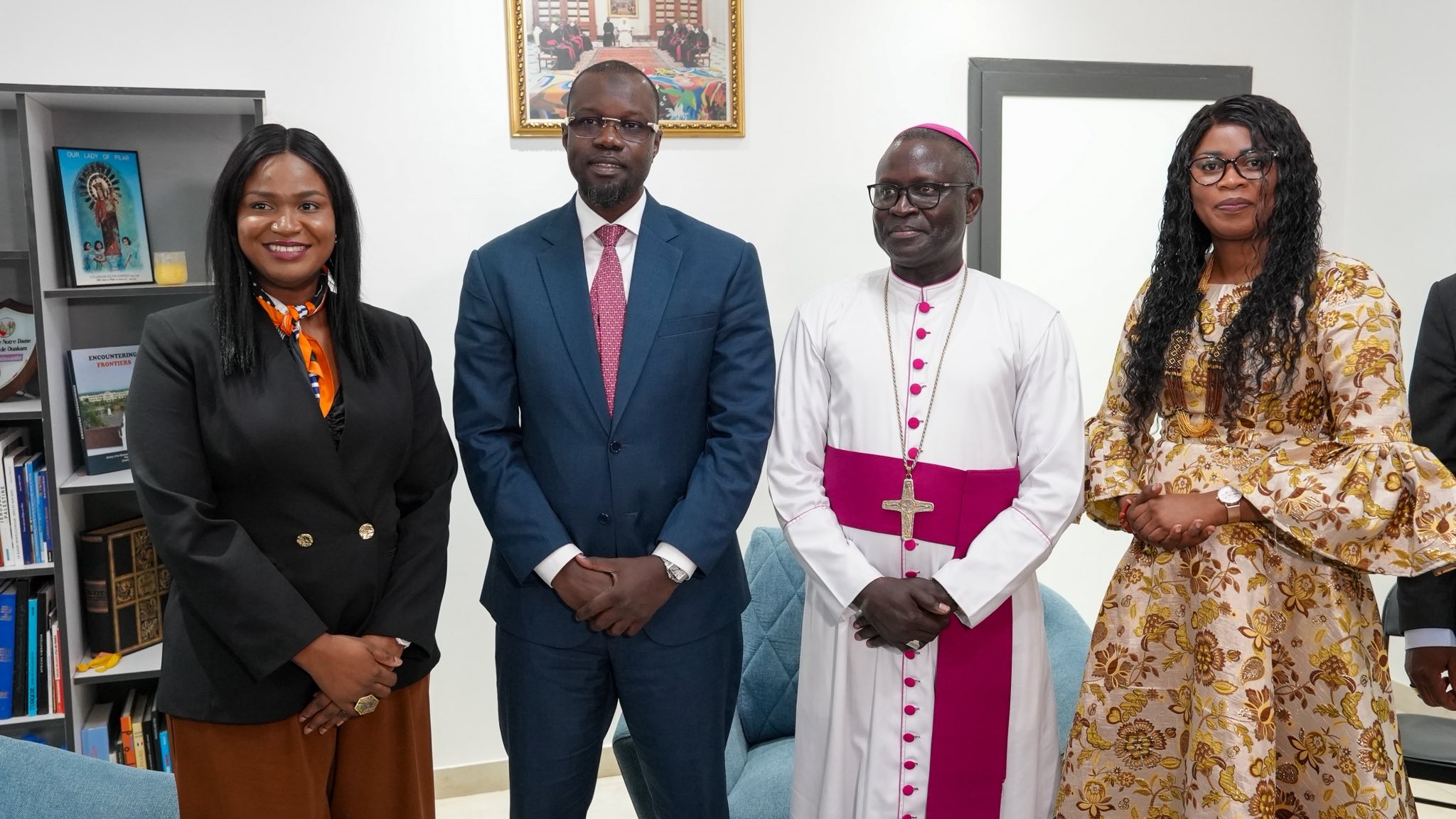 Rencontre historique entre le Premier ministre Sonko et l&rsquo;Archevêque de Dakar avant Popenguine