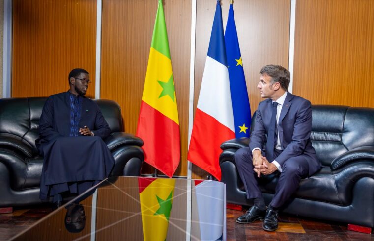 Rencontre diplomatique entre le président sénégalais et macron à Nairobi
