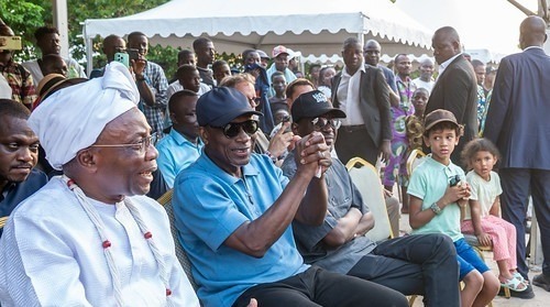 Patrice Talon honoré par la communauté Vodun au Bénin