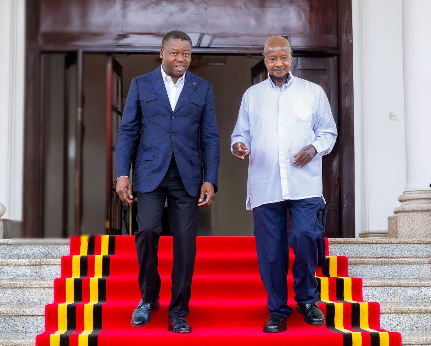 Faure Gnassingbé renforce les liens avec l&rsquo;Ouganda et le Congo pour une Afrique plus stable