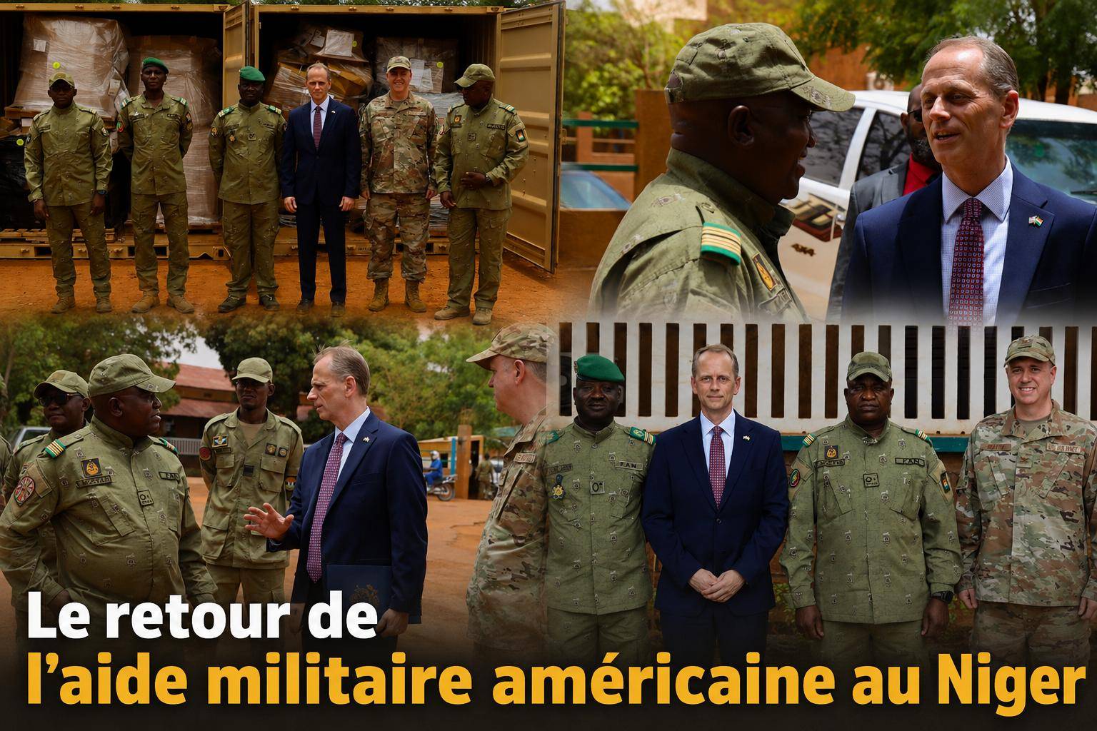 Sécurité au Sahel : les FAN renforcent leurs capacités avec un don militaire américain à Niamey