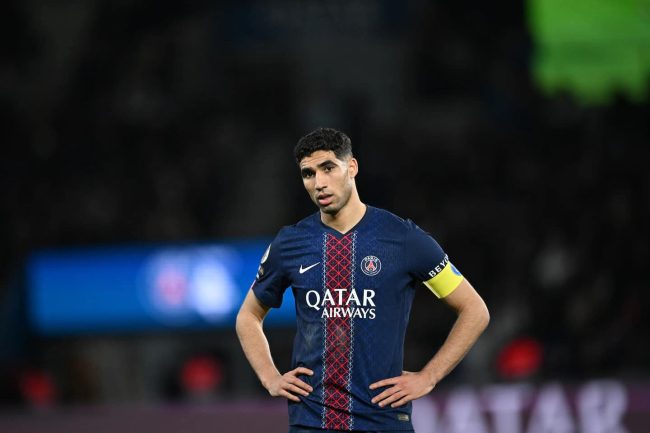 Psg arsenal : composition probable et incertitude sur hakimi pour la finale