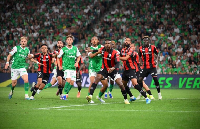 Nice face à son destin en Ligue 1 face à Saint-Étienne
