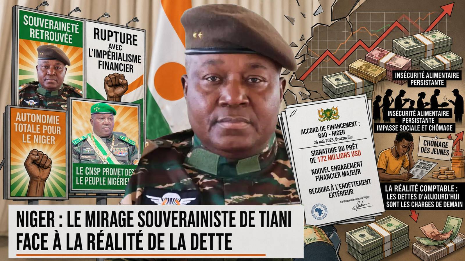 Niger : la souveraineté économique sous le poids de la dette
