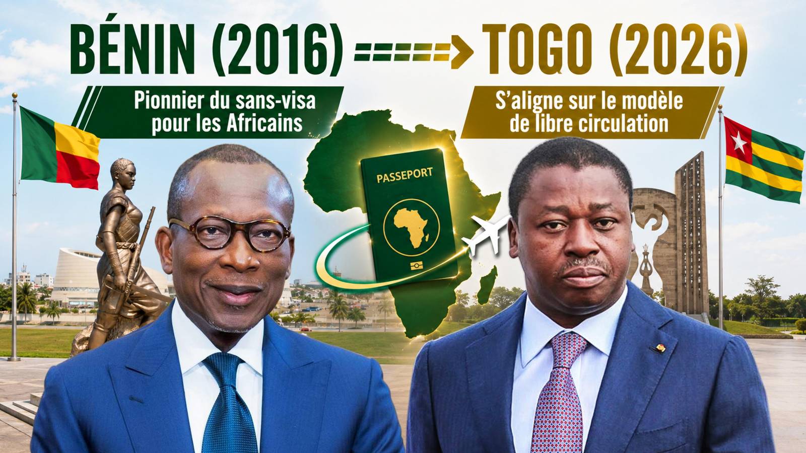 Ouverture totale des frontières : le Togo adopte la méthode béninoise
