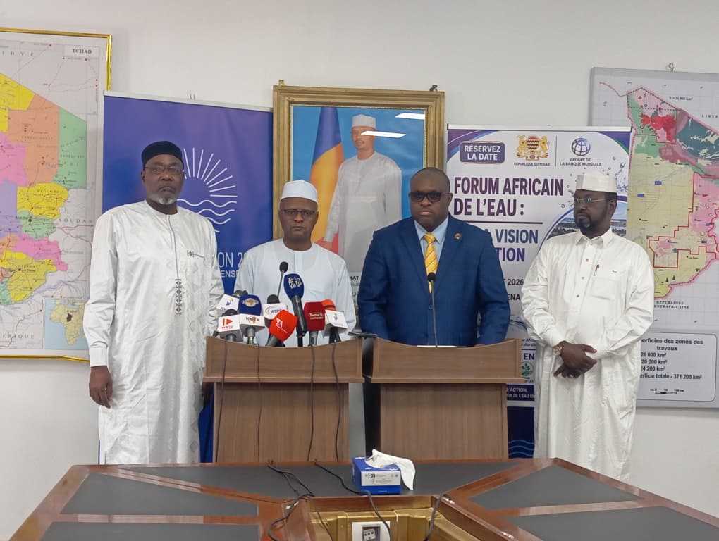 N’djamena accueillera le forum africain de l’eau en juillet 2026