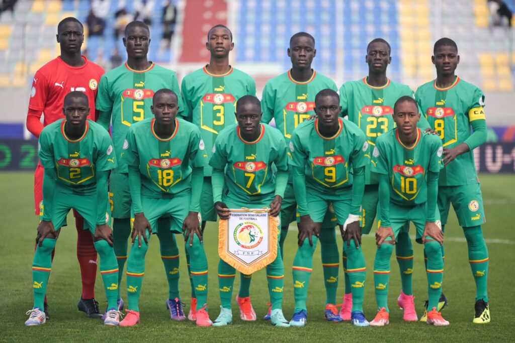 Le Sénégal s&rsquo;impose face à la Tunisie en match amical avant la CAN U17