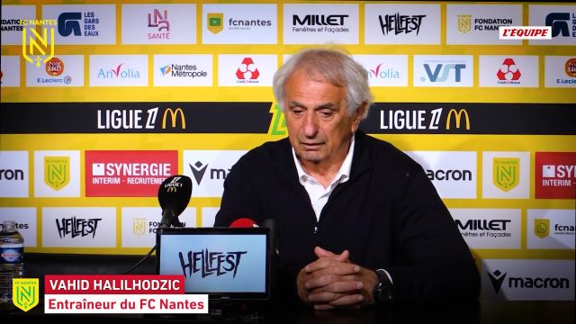 Halilhodzic sous le choc après l&rsquo;arrêt du match nantes toulouse : une première dans sa carrière