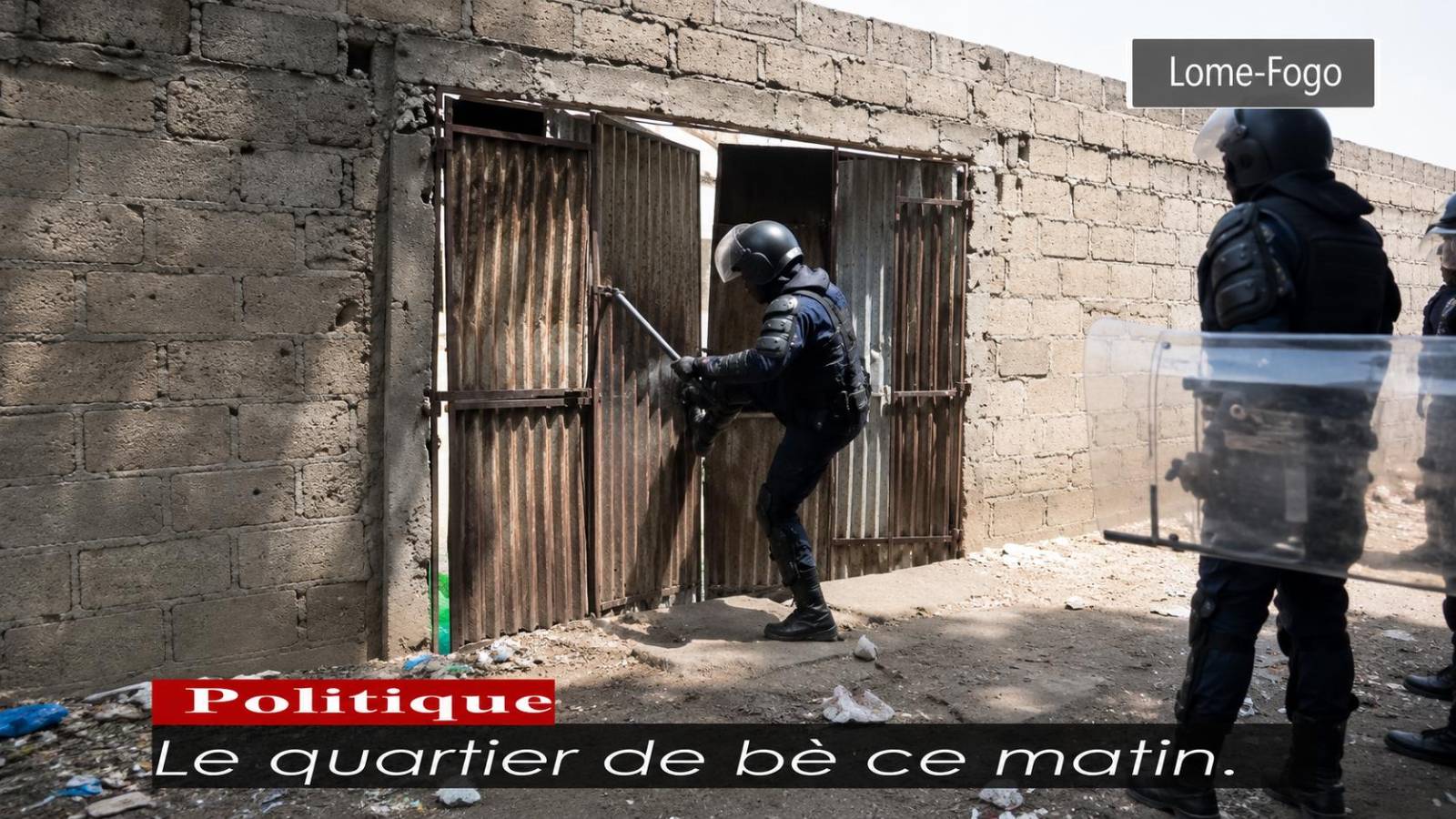 Togo : quand les militaires transforment les foyers en champs de violence