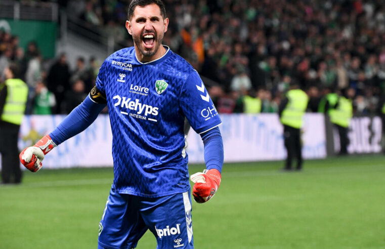 Les verts de saint-Étienne décrochent le barrage après un thriller face à rodez