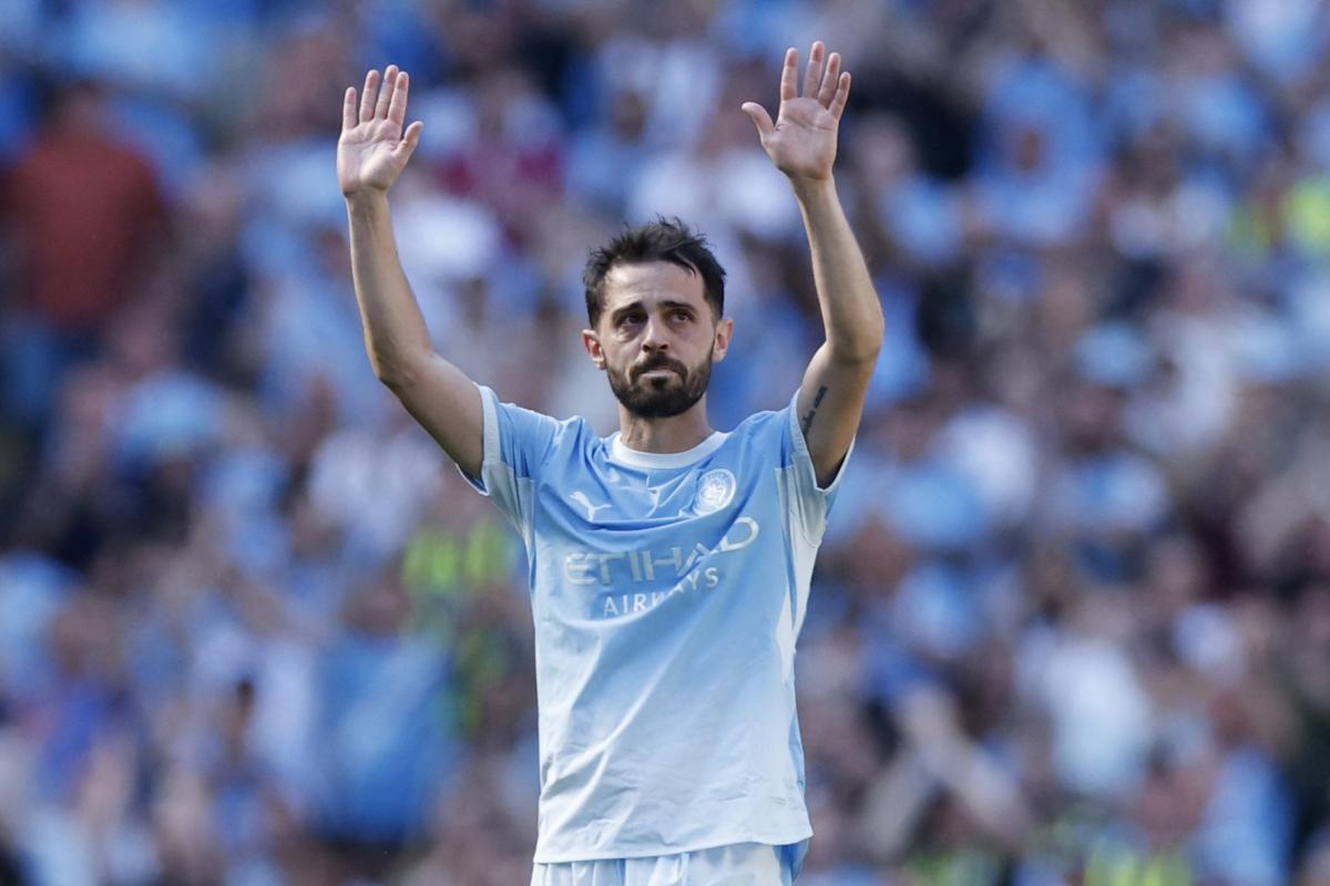 Bernardo silva ovationné pour son adieu à manchester city