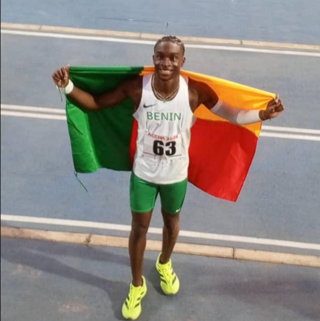 Yohan Awhansou décroche le bronze au triple saut aux championnats d&rsquo;Afrique 2026