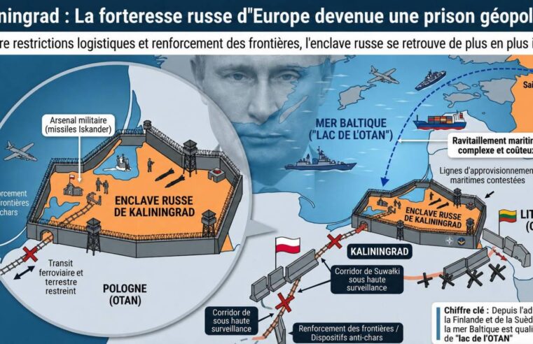 Kaliningrad, l&rsquo;enclave russe prise dans l&rsquo;étau de l&rsquo;OTAN