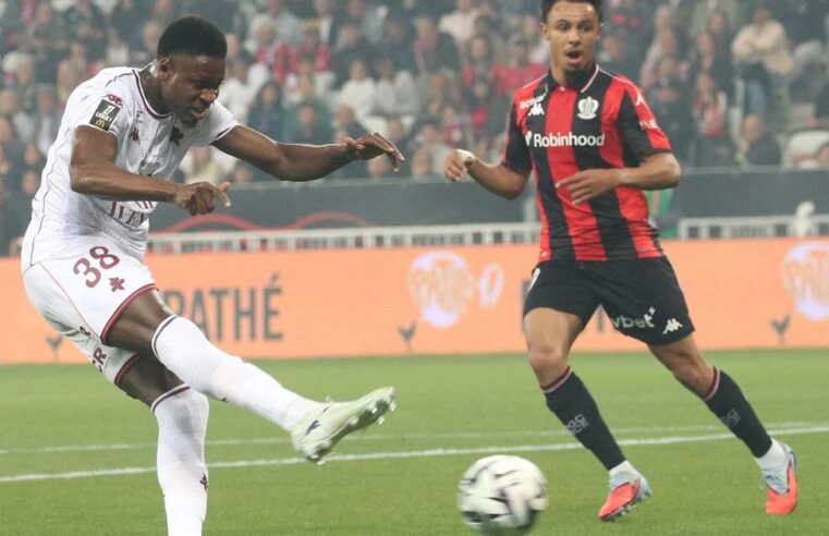 Nice en danger : les Aiglons doivent passer par les barrages après un match raté contre Metz