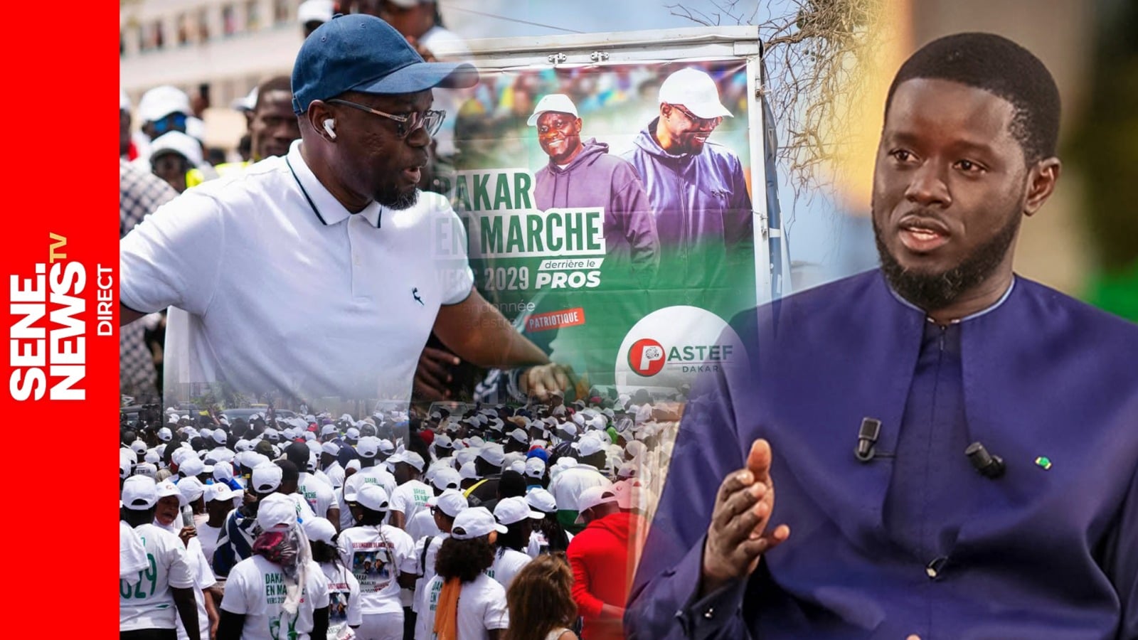 Crise au pastef : sonko, diomaye et abass fall sous les projecteurs