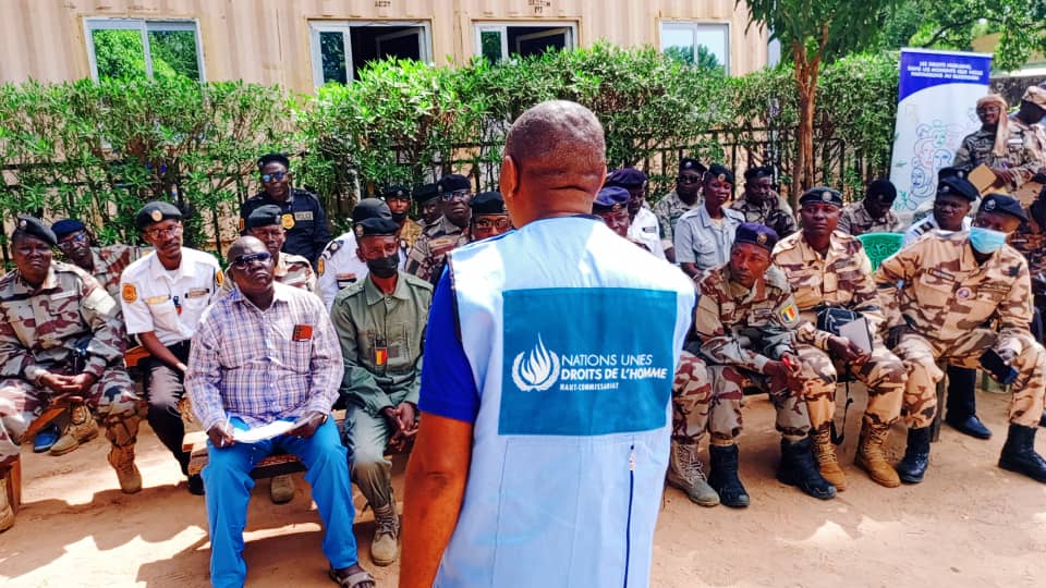 Formation des forces tchadiennes : droits humains et lutte contre l&rsquo;impunité à Koumra