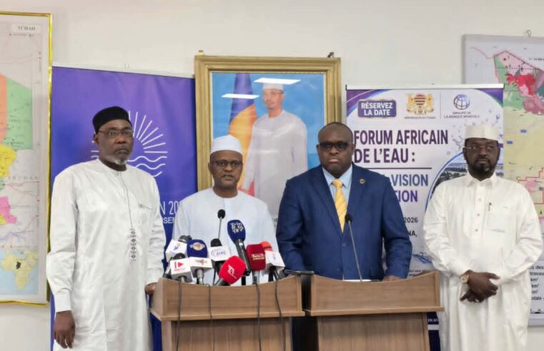 Le Tchad organise un sommet continental sur l&rsquo;eau en 2026
