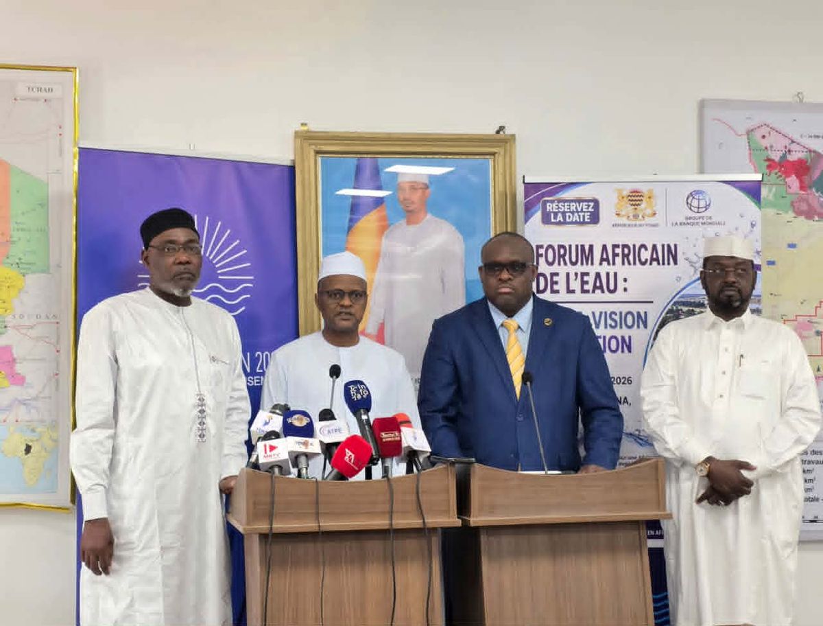 Le Tchad organise un sommet continental sur l&rsquo;eau en 2026