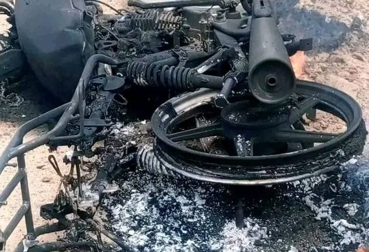 Accident tragique à koundoul : un motocycliste décède dans un incendie