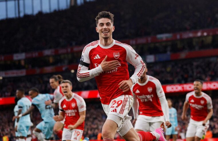 Les joueurs d&rsquo;arsenal exultent en vidéo après leur sacre en premier league