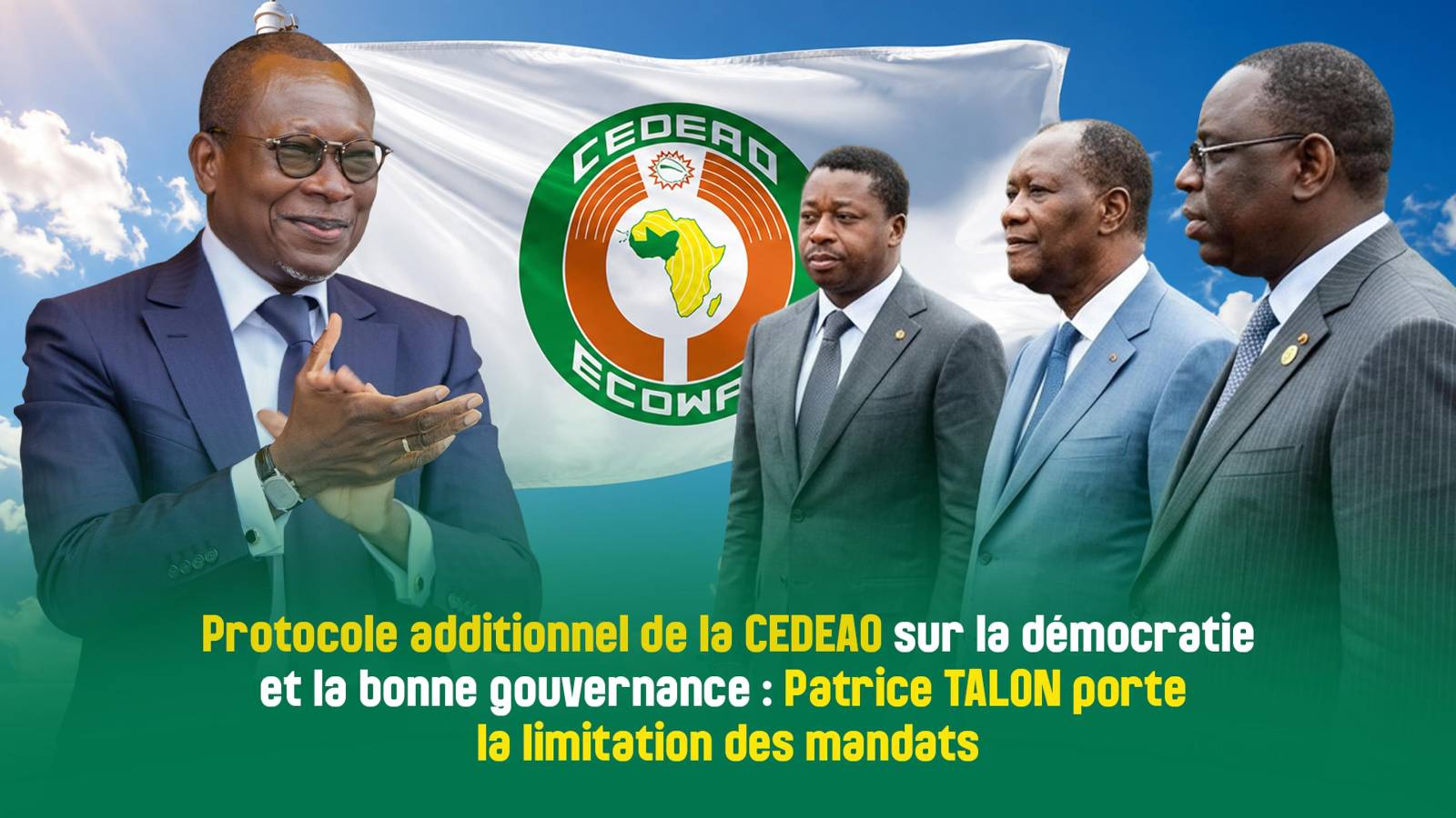 Patrice Talon et la CEDEAO : un conflit sur les mandats qui divise l&rsquo;Afrique de l&rsquo;Ouest