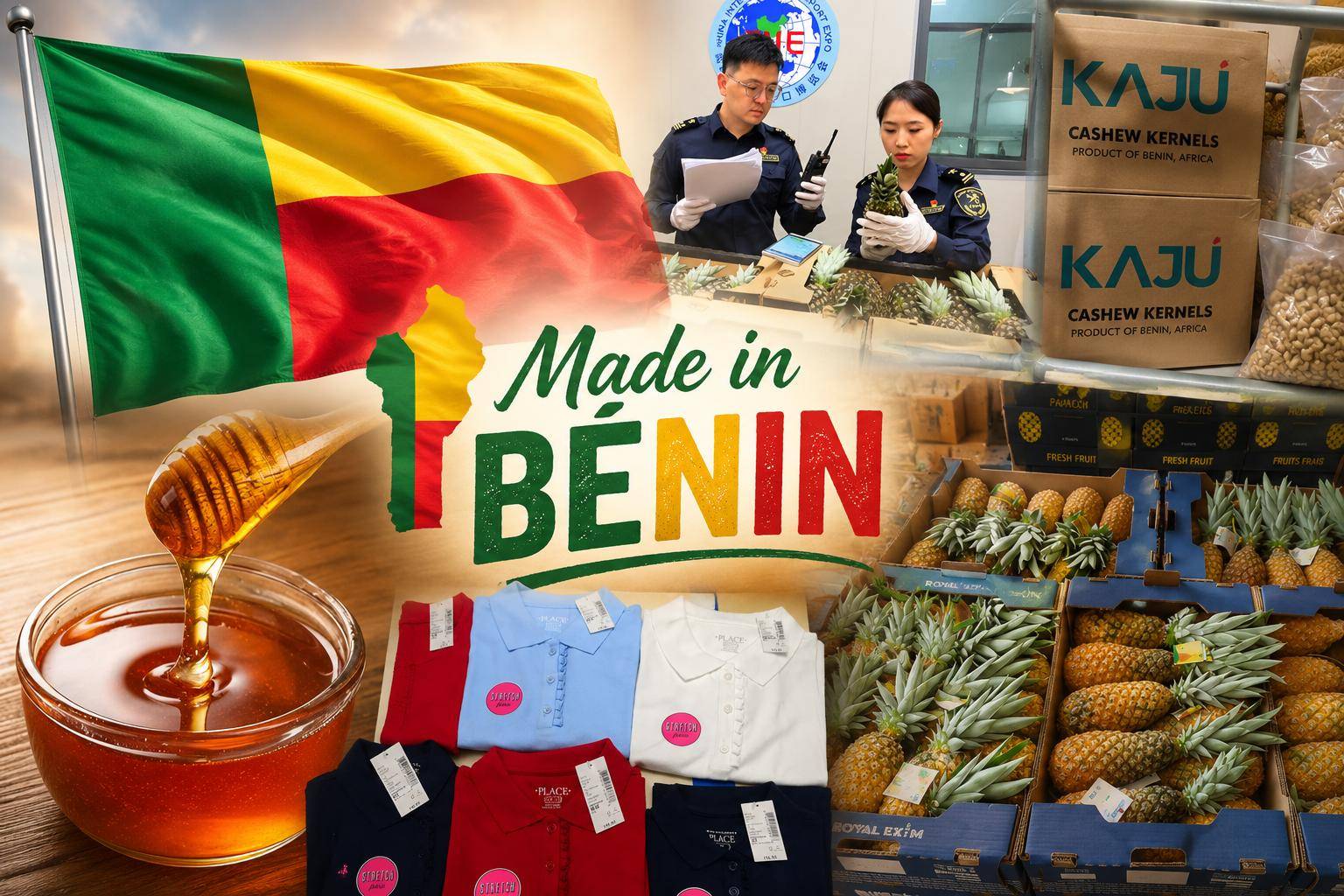 Bénin : l&rsquo;exportation agricole qui séduit les marchés mondiaux