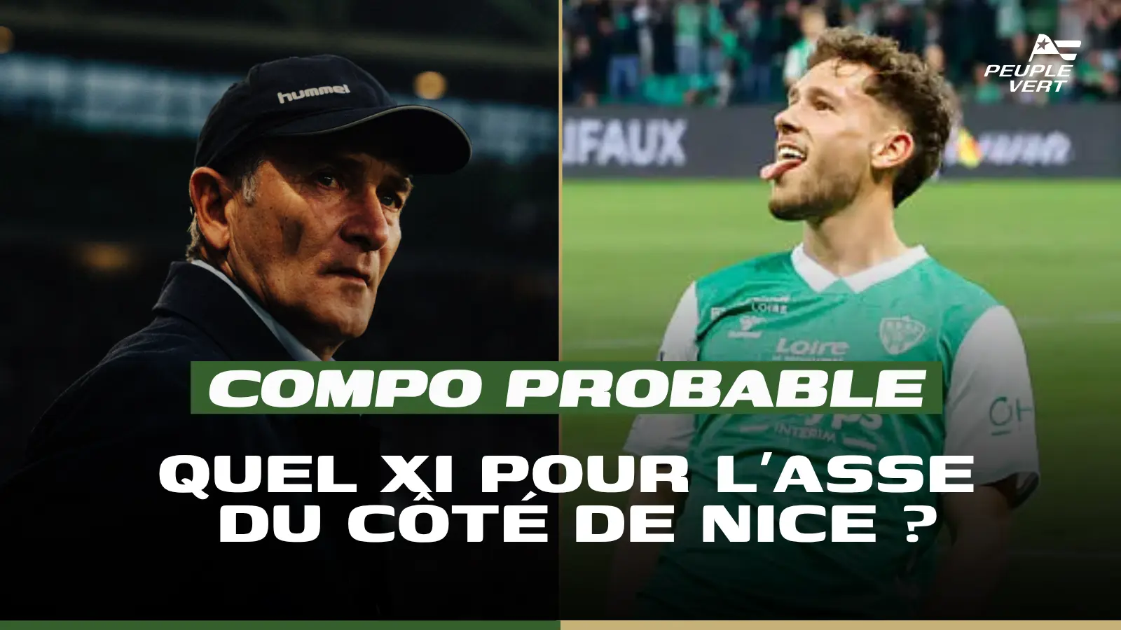 As saint-Étienne : le onze de départ pour les barrages de ligue 1 à nice