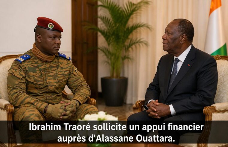 Capitaine Ibrahim Traoré contraint de demander de l&rsquo;aide financière à la Côte d&rsquo;Ivoire