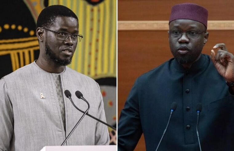 Bassirou Diomaye Faye destitue son Premier ministre Ousmane Sonko au Sénégal