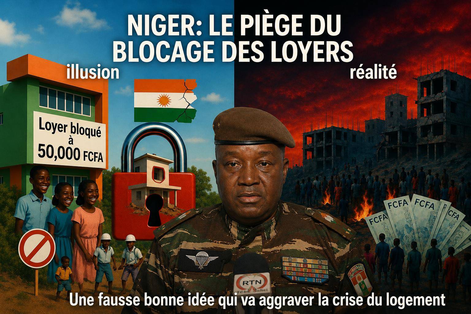 Niger : les conséquences imprévues du gel des loyers à Niamey