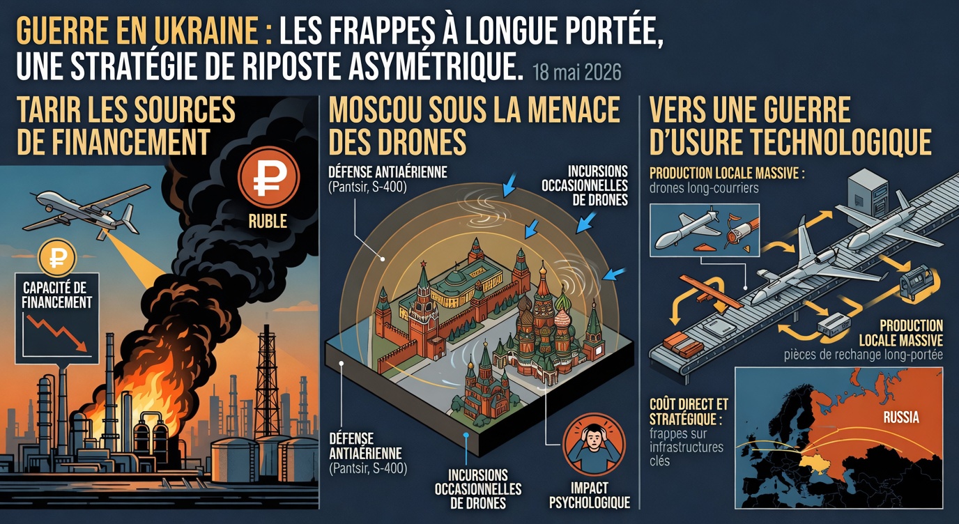 Frappes ukrainiennes en Russie : la nouvelle arme de kyiv pour affaiblir Moscou