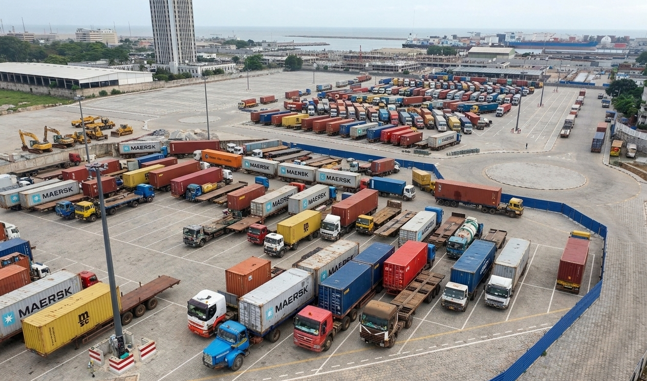 Cotonou : un parking géants pour camions transforme la logistique au Bénin