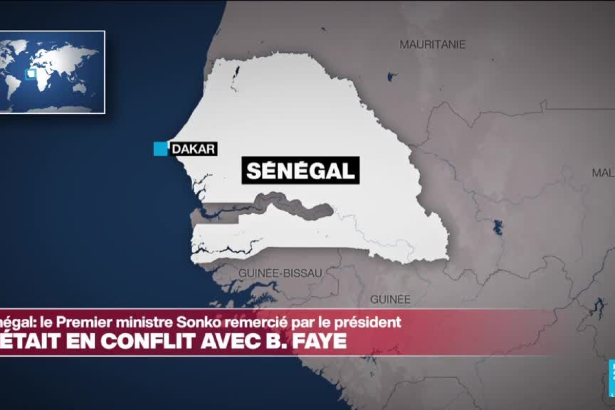 Sénégal : le président Bassirou Diomaye Faye destitue Ousmane Sonko du poste de Premier ministre