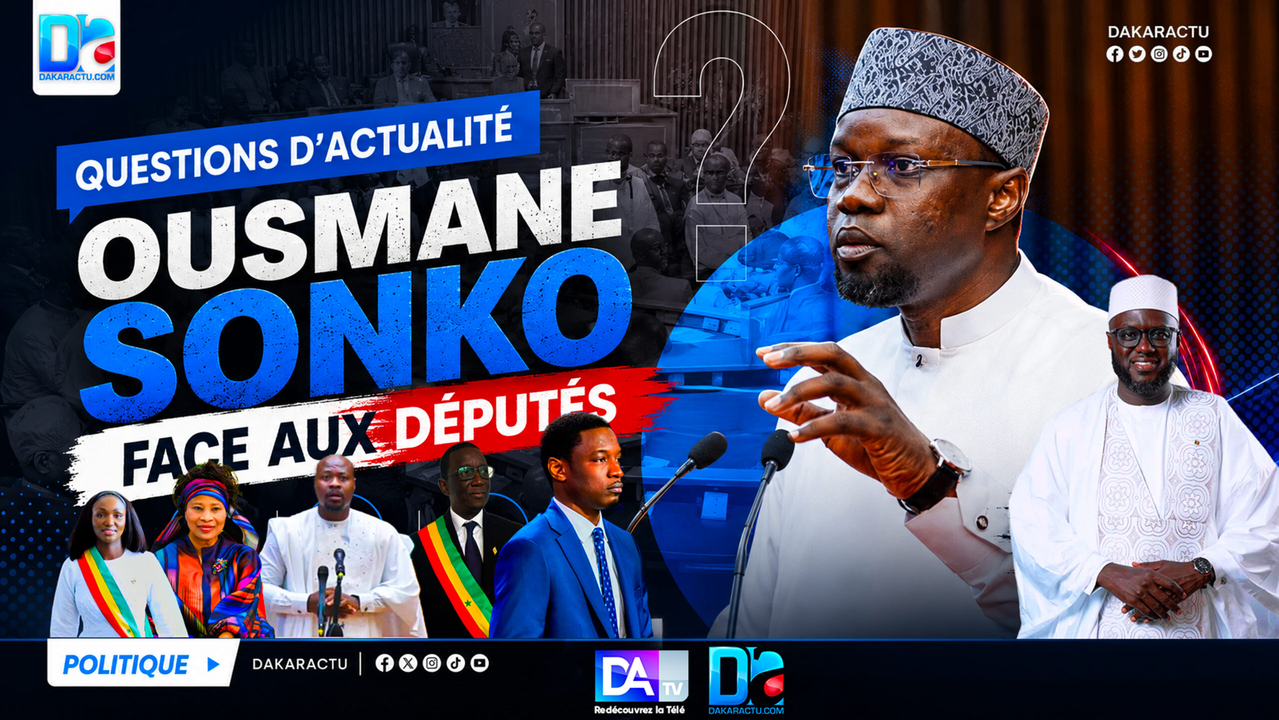 Assemblée nationale : Ousmane Sonko sous pression face aux députés