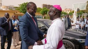 Atmosphère de la rencontre entre Ousmane Sonko et l'Archevêque
