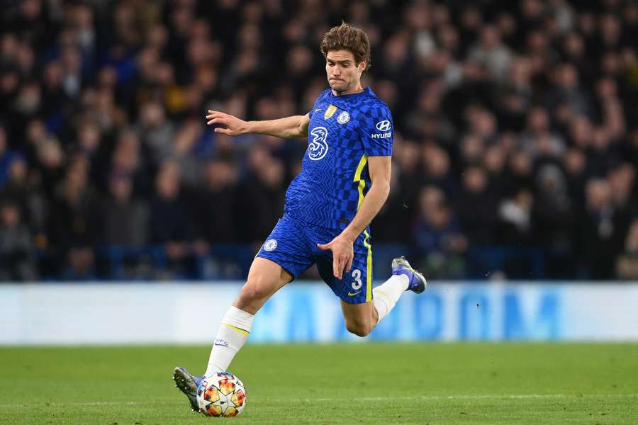 Marcos Alonso, ancien joueur de Chelsea et Sunderland, sous les couleurs de Chelsea lors d'un match de Ligue des champions en février 2022. Marcos Alonso, ancien joueur de Chelsea et Sunderland, sous les couleurs de Chelsea lors d'un match de Ligue des champions en février 2022.