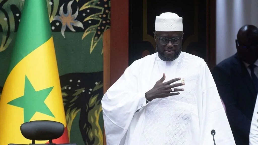 Malick Ndiaye lors d'un événement officiel au Sénégal