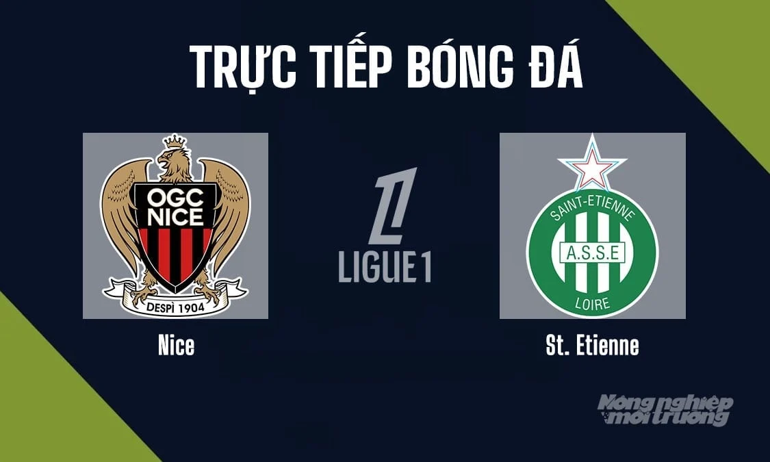 Match de Ligue 1 entre Nice et Saint-Étienne le 30 mai 2026