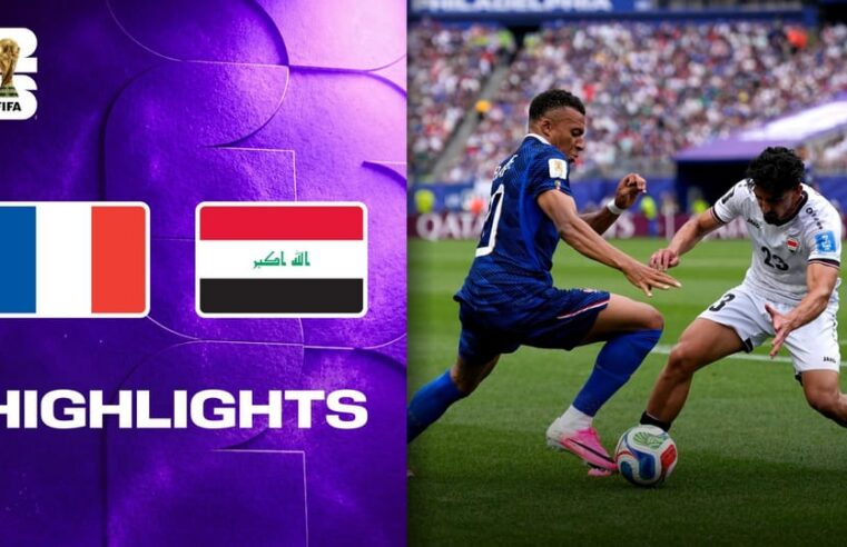 France – Irak (3-0): la France s&rsquo;impose après une interruption de plus de 2h