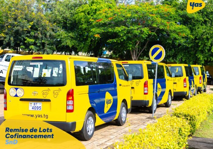 Yas Togo : six véhicules pour renforcer le réseau de distribution
