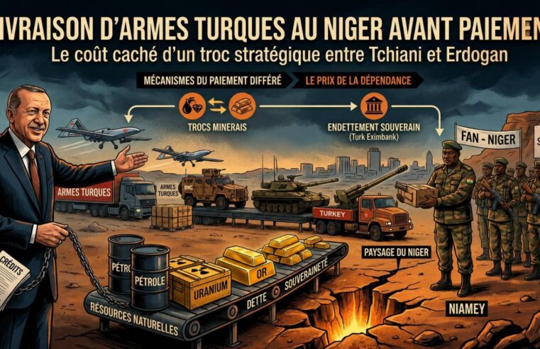 Niger-Turquie : le coût caché du troc militaire entre Tchiani et Erdogan