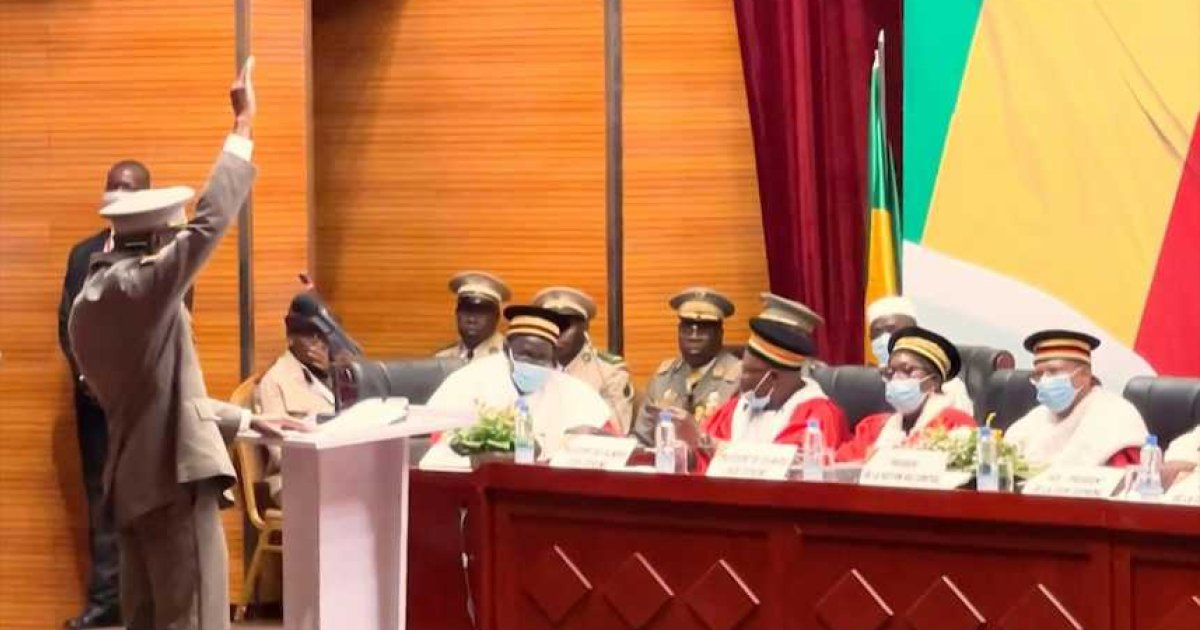 L’investiture historique du colonel Goïta à la tête du Mali