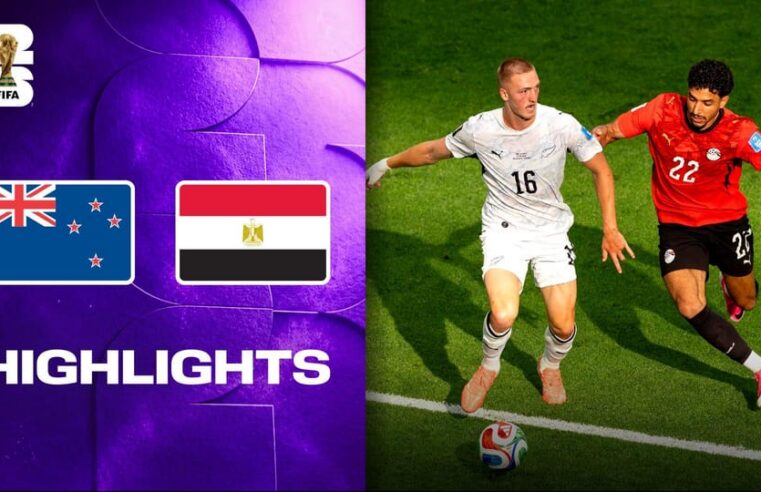 Nouvelle-Zélande – Egypte (1-3): première victoire de leur histoire pour les Pharaons en Coupe du monde!