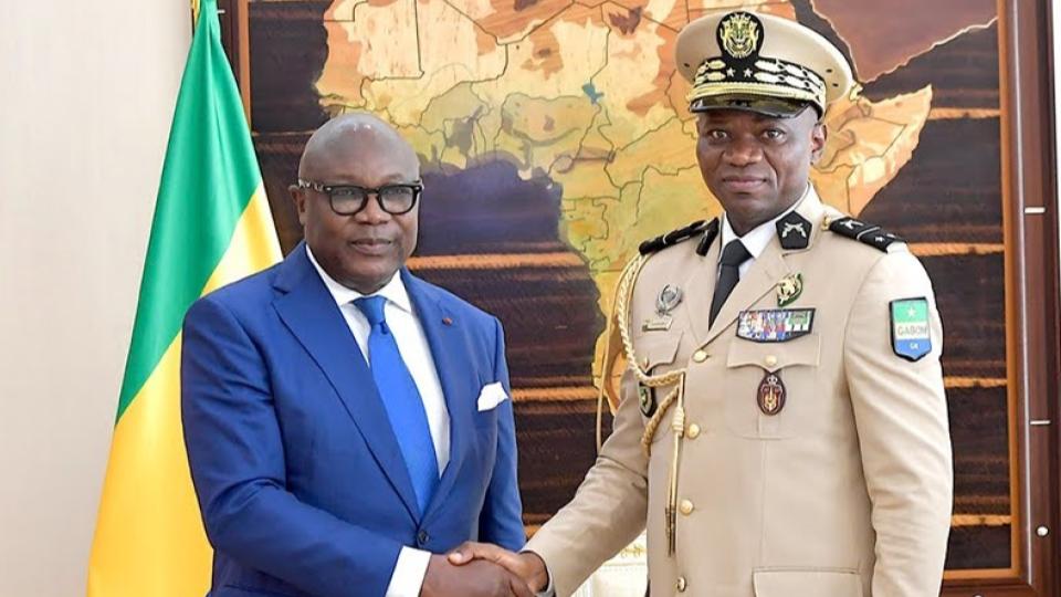Gabon : maganga moussavou assure oligui nguema de son soutien
